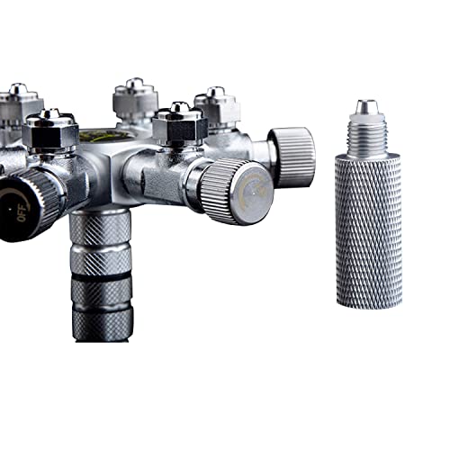 Image of VAYINATO Mufan Stainless Steel Planted Aquarium Regulator Multiway Splitter For Co2 Regulator (4 Way)