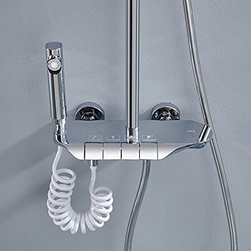 Combiné de douche thermostatique mural pour remplacer votre ancien robinet de douche
