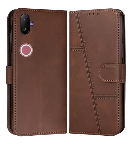 Image of for Vivo T4R 5G / iQOO Z10R 5G / Vivo V50e 5G / Vivo V50 5G Flip Cover Leather Finish | Inside TPU with Card Pockets | Wallet Stand | Complete Protection Flip Case