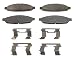 Wagner ThermoQuiet QC997 Ceramic Disc Pad Set, Front