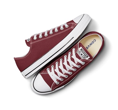 Converse Mixte All-Star Ox' Sneaker Basse, Bordeaux, 36 EU