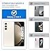 VEGO for Galaxy Z Fold 5 Case with S Pen Holder, [Hinge Protection][360°Ring Magnetic Kickstand][Slide Camera Cover][Front Screen Protector] Protective Case for Samsung Z Fold 5 5G - Midnight Black