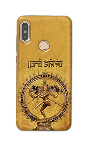 Image of PRINTFIDAA Lord Shiva As Nataraj Printed Designer Hard Case for Redmi Note 5 Pro Back Cover -(e) RPM1004