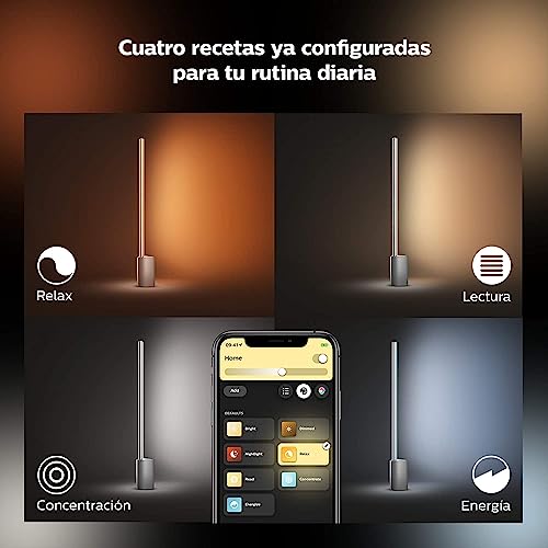 Regala diseño inteligente con la lámpara Philips Hue Signe de aluminio 5