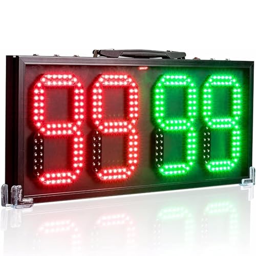 Carte de remplacement football LED à affichage électronique clair du temps additionnel