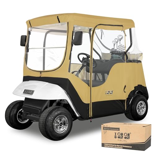 Boîtier EZGO TXT RXV étanche 2 places bâche de protection golf 600D contre le froid