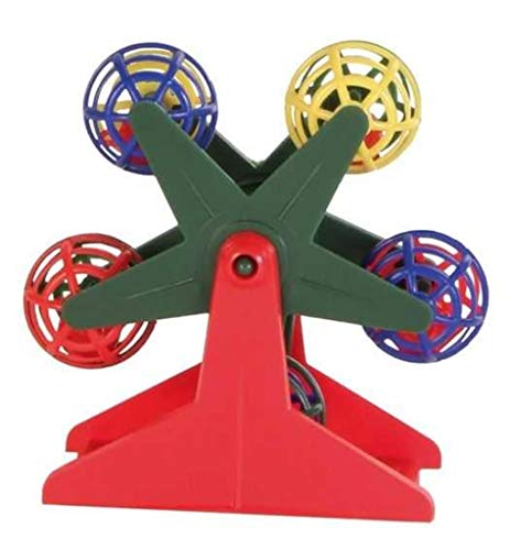 Trixie Ferris Wheel with Little Rattling Balls for Bird, 10 cm