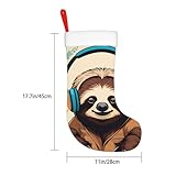 Zoom IMG-2 yyhhaofa calze decorative natalizie giorni