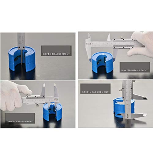 Calibrador Vernier Precisión 0-150 mm Acero Inoxidable miniatura 7
