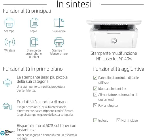 HP LaserJet M140w 7MD72F