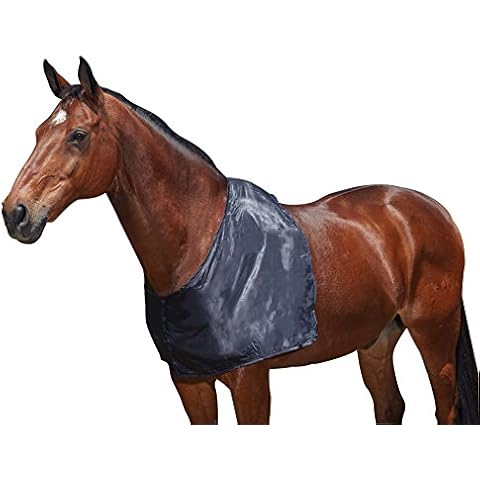 Weatherbeeta Satin Shoulder Guard - Black - Size: Cob Cover