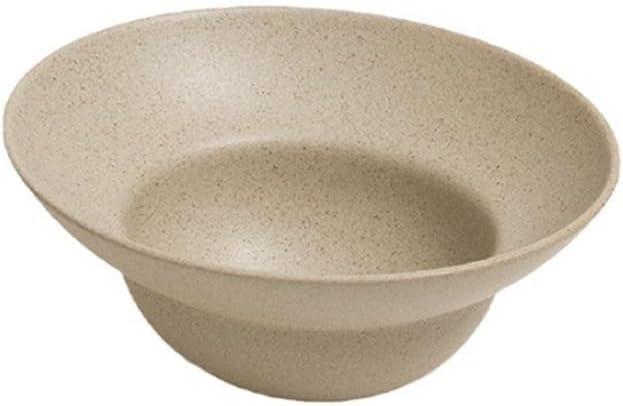 Retro Mouthed Deep Ceramic Bowl Tableware Soup Fruit Salad Hat