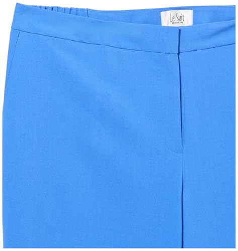 Le Suit Women's Cornflower Blazer Pant Set | Stretch Two-Piece Office Outfit in Size 16 - Image 2