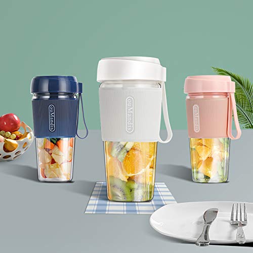 10 Best Portable Blender Single Serve Personal Size Blender Usb Rechargeable Juicer Cup Fruit Mixing Machine Baby Travel 380ml Fda Bpa Free Green 08 Sep Juicer Machine List