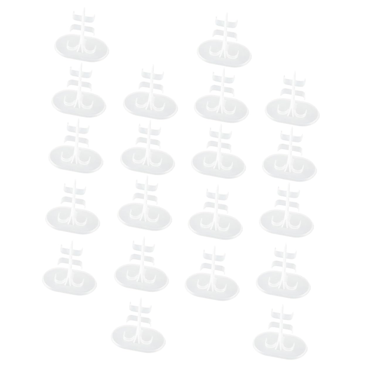 WHAMVOX 20pcs Doll Display Stand Doll Holder for Creative Play and Enhancing Imagination Present for Little