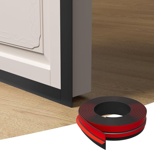 T-shaped door draft stopper, silicone seal strip, 40 ft