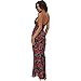 NSUQOA JSEIAJB Fashion V-Neck Elegant Dress Versatile Slim Suspender Dress Comfortable Polyester Mid-Waist Tie-up Dress(Large)