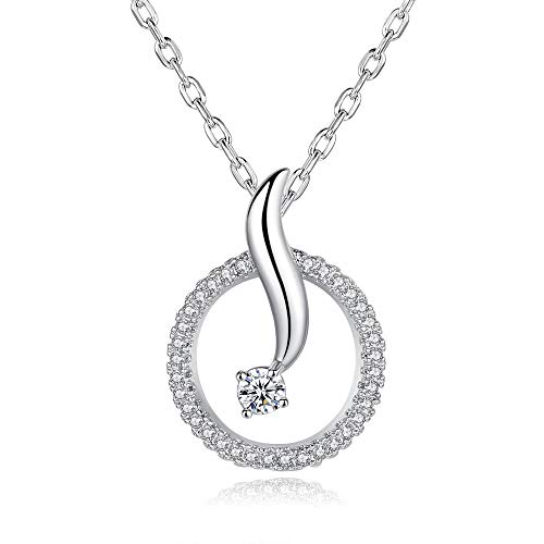 Dolphin Kiss Collier Femme Simple Japonais et Coréen Clavicule Pendentif Zircon Cercle Souple Feuille Cover