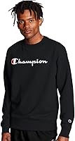 Vista 31 de Champion - Sudadera de forro polar de peso medio con cuello redondo para hombre (normal o grande y alta)