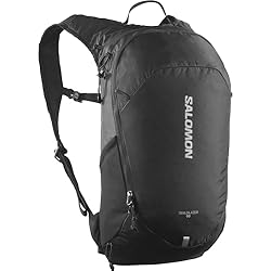 SALOMON Trailblazer 10 Mochila de Senderismo Unise...: Versión actualizada del Trailblazer Un compartimento principal y bolsillos laterales elásticos para tener tu material cómodamente al alcance de la mano para todo, desde travesías cortas hasta viajes mañaneros al trabajo Una mochila ultraligera y cómo...