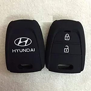 Sfk Silicone Key Cover for Hyundai Grand I10 2 Button Remote Key ...
