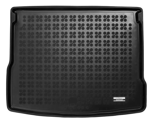 AZUGA Gummi Kofferraumwanne Premium Antirutsch passend für VW Tiguan ab 4/2016-1/2024 (hoher Boden/Variabler Boden Oben) AZ12000385 Kofferraummatte