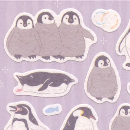 Amazon.co.jp: シール大 Saezuri さえずり【ペンギン】シール