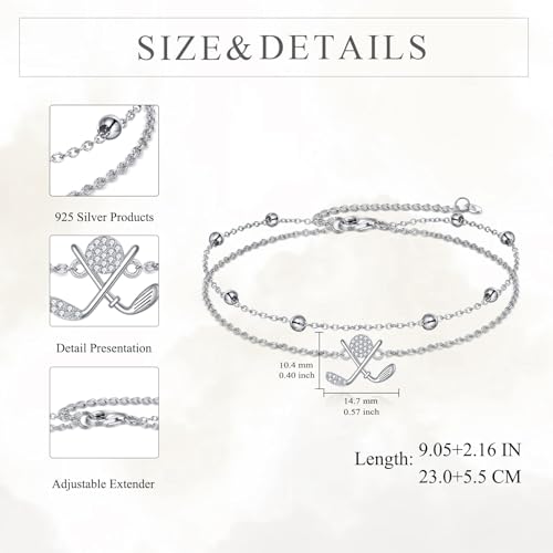 Image of TIGER RIDER Dragonfly Anklet Sterling Silver Dragonfly Gifts Jewelry for Women with Crystal Birthday Anniversary