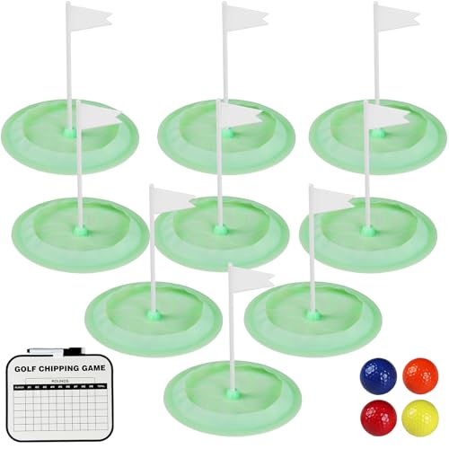 Putt-Putt Mini Golf Game, Mini Golf Set - Build Your Own Course At Home, The Office Or On The Green - 9 Pack Putting Cups For Indoor &Amp; Outdoor Fun, Easy To Set Up, Gift For Players Of All Skill Level