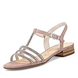Innenmaterial: Stoff. Gabor Comfort Sport Damen-Sandalen mit Knöchelriemen, Pink - rose - Größe: 40 EU