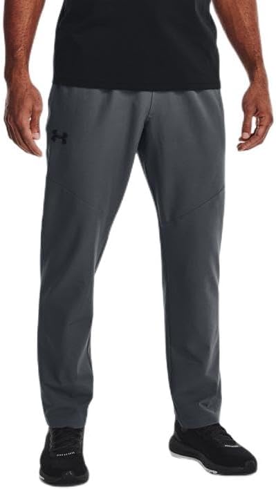 Under Armour Men's UA Elite Straight Leg Pants 1372614 (as1, Alpha, s, Regular, Regular, Pitch Grey 012, Small)