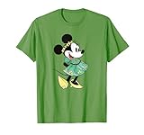 Official Disney Merchandise Disney Minnie Mouse Shamrock Dress St. Patrick\'s Day T-Shirt