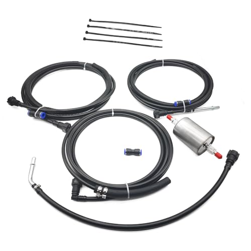 TWDRET Kit de línea de combustible FL-FG0053 para Chevy Silverado GMC Sierra 1500 2500 3500 4.8L 5.3L 6.0L 8.1L Motor 1999-2003, kit de reparación de línea de combustible de nailon de repuesto FG0053