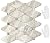 STICKGOO 10 Sheets Peel and Stick Backsplash, Beige Marble Look Stick on Mosaic Tiles, Matte PVC Mixed Metal Gold Self Adhesive Tiles for Kitchen, Fireplace, RV