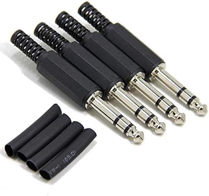 Ancable 1 10 2 nbsp cm stereo Phone Plug Solder tipo conveniente plastica 6 35 nbsp mm TRS connettore con Shrinkle tubo per cavi patch cavi XLR Confezione Ancable 1 10 2 nbsp cm stereo Phone Plug Solder tipo conveniente plastica 6 35 nbsp mm TRS connettore con Shrinkle tubo per cavi patch cavi XLR Confezione