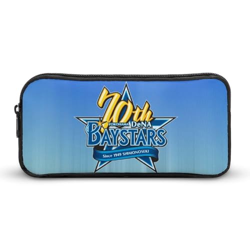 横浜DeNAベイスターズ文具ケース ペンケース 収納グッズ 筆箱 ペンバッグ 筆入れ 多機能 学用品収納 大容量軽量 伸縮性が良く、繰り返し使用可能 傷防止 防汚 掃除が簡単 いろいろな文房具を収納 オフィス小物 コスメバッグとして 男女兼用 携帯便利