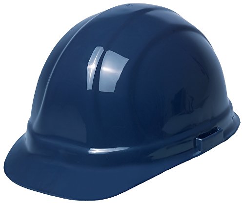 ERB Safety 19993 Omega II Cap Style Hard Hat with Mega Ratchet, Polyethylene, Adjustable, Dark Blue