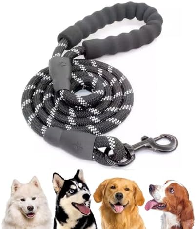 Dog Lead, Large Dog Lead, Strong 1.5 Metres with Soft Padded Hand...