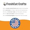 FreshCut Crafts Fruit of The Spirit Bible Craft Kit -10-Pack Easy 3-D Punch-Out Religious Crafts for Kids 5 & Up, Sunday School, Homeschool, Classroom Inspirational Art, US-Made Card Stock, NOT Foam #5