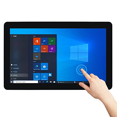 Image of 23.8 inch Touch Screen PC Monitor, Intel i7, 8GB RAM, 256G SSD, 16:9 FHD 1080P, Windows 10, Smart Board for Classroom, Meeting & Game, USB, VGA & HD-MI Monitor
