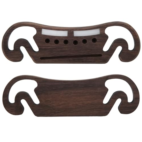 1PCS Rosewood Acoustic Guitar Bridge for 6 String Acoustic Top Loading Bridge 6 String Bridge Saddle Guitar Bridges Replacement Wood Guitar Bridge Accessories