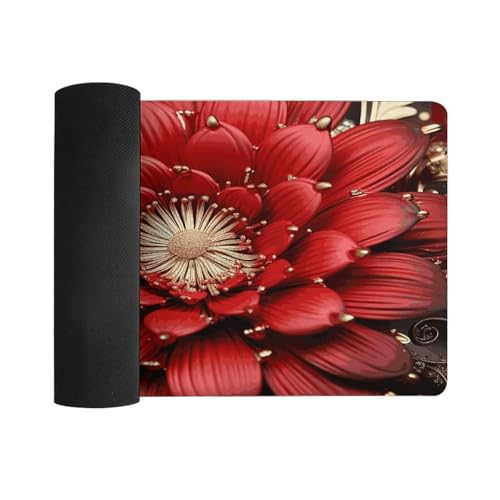Desk Pad Protector Alfombrilla para Teclado y Mouse 24x12 Pulgadas miniatura 3