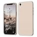 ORDA iPhone XR Hülle Silikon Case, Hanyhülle iPhone XR Ultra Dünn Slim mit Microfiber, Kratzfeste Rundumschutz Case Schutzhülle Hülle für iPhone XR 6.1'' Khaki