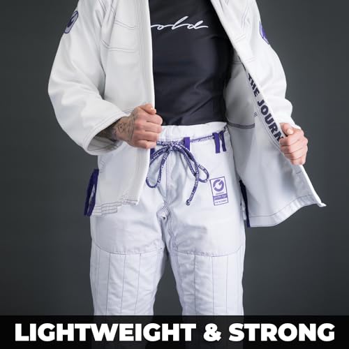Gold Bjj GBJ-AEROW-BLU-F3 Womens Aeroweave Jiu Jitsu Gi - Ultra Lightweight Bjj Gi thumb #4