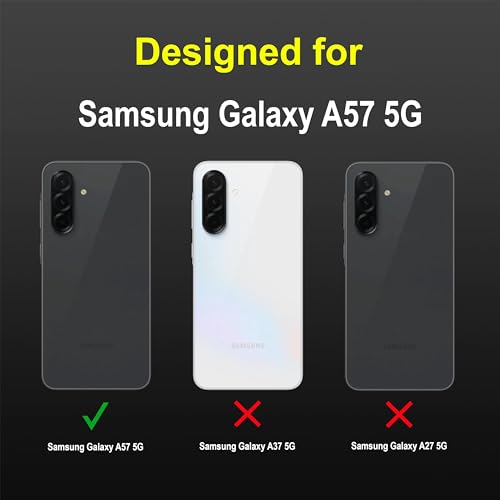 Image of Zapcase Back Case Cover for Samsung Galaxy A57 5G | Compatible for Samsung Galaxy A57 5G Back Cover | Liquid Silicon Magic Case with Camera Protection | Black