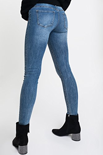 Tally Weijl SPADEGAGA11 Jeans Skinny, Blu (Denim