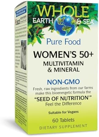 Whole Earth & Sea women's 50 + / 60 tablets