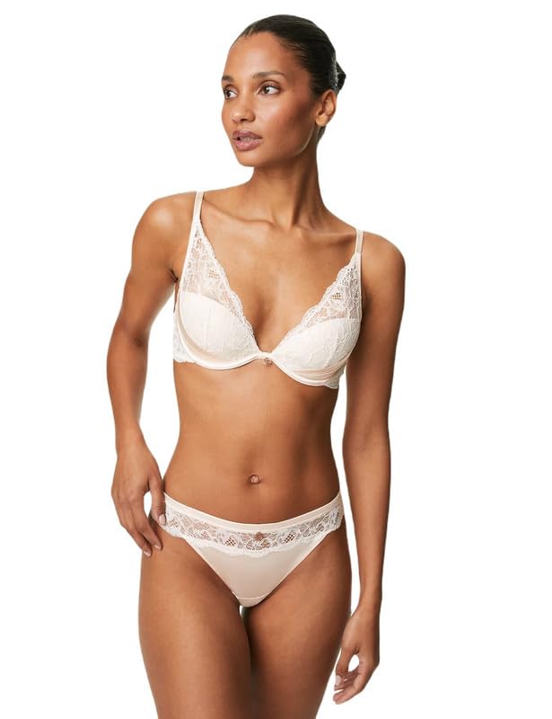 Image of Marks & Spencer Women's Silk Blend Modern Solid Boy Short Panties