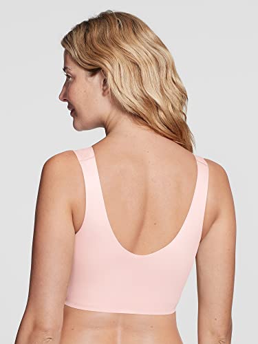 True & Co Women's Plus Size Wide Strap Plunge Bralette2