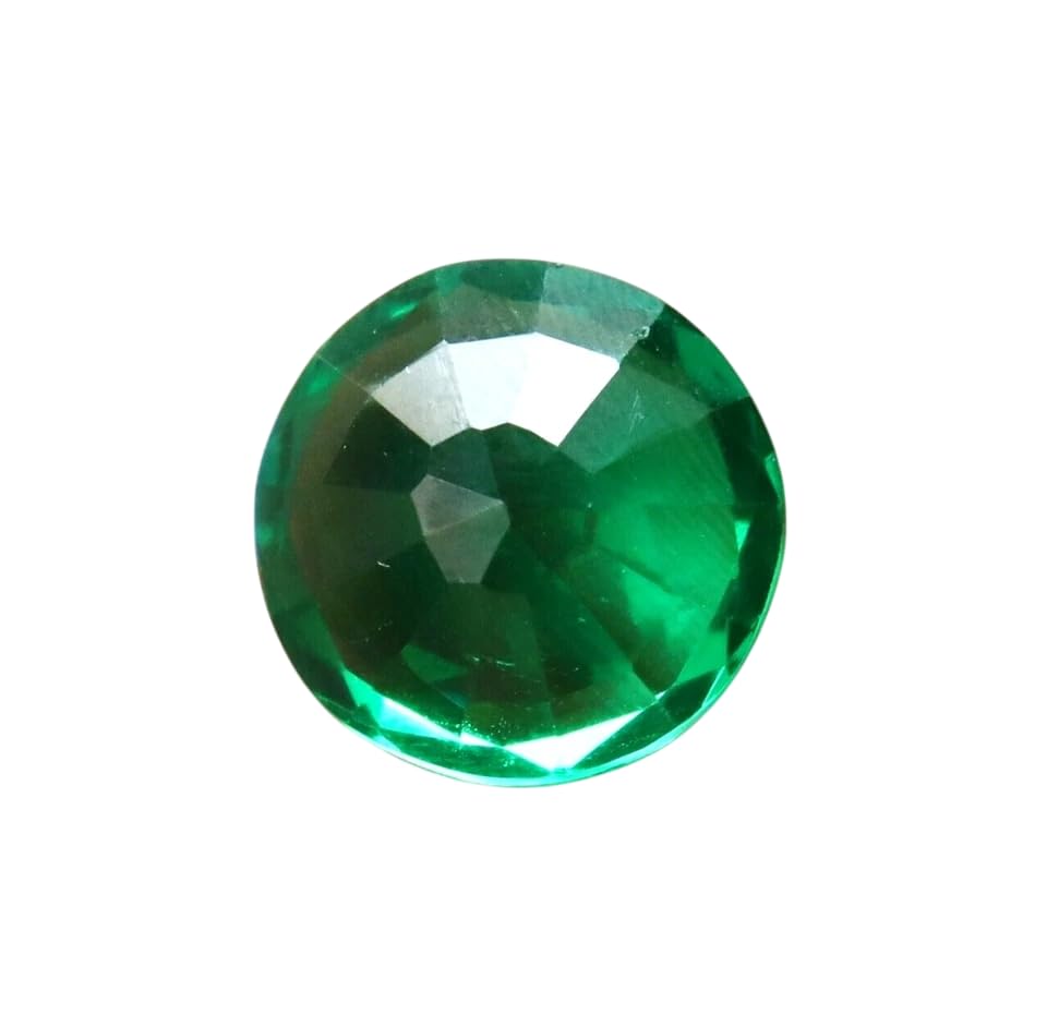 Natural Tsavorite Garnet Loose Gemstone 10–11 Ct Round Cut | Eye Clean | Untreated Green Garnet for Ring Pendant Jewellery